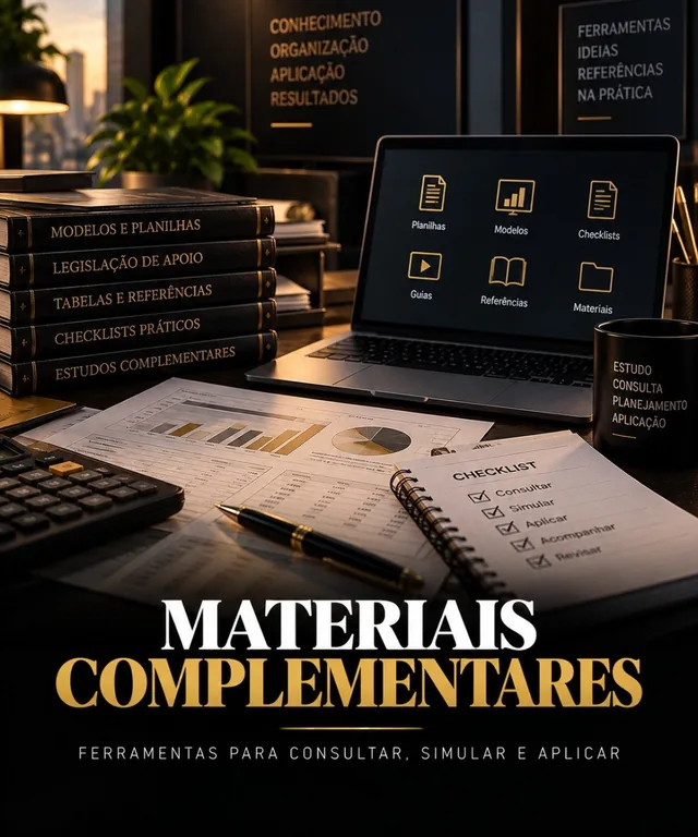 Capa dos Materiais Complementares