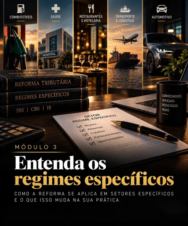 Capa do Módulo 3: Regimes Específicos