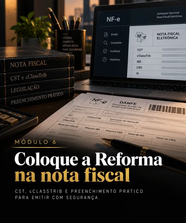 Capa do Módulo 6: Nota Fiscal
