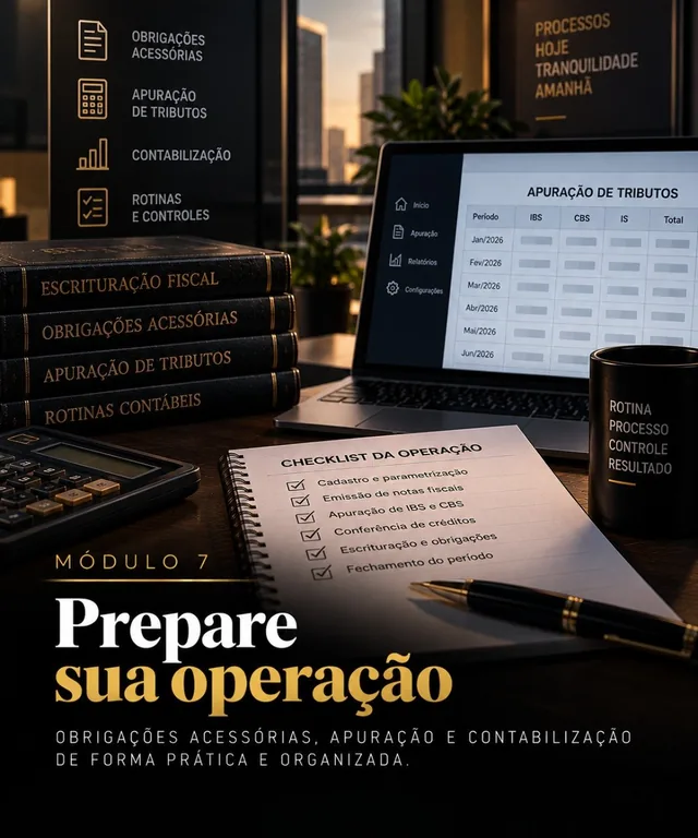 Capa do Módulo 7: Obrigações Acessórias